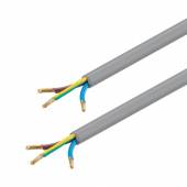 2m universal Anschlussleitung 3x1,5mm� grau blanke Enden 230V 16A