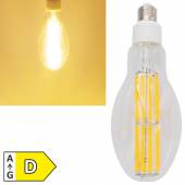 Jumbo Led Leuchtmittel FHE-50 E27 filament warmwei&szlig; 2700K 7841lm 230V 50W XL Gl&uuml;hbirne