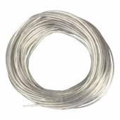10m Zwillingslitze / Litze TRANSPARENT 2x 0,14mm²