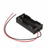  Batteriehalter mit Anschlusskabel 2x AAA / 2x Micro, Batteriefach