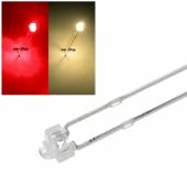 1,8mm DUO Led rot-warmwei&szlig; 2-Pin Bi Color Leds