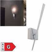 Led Wandaufbauleuchte PYXIDIS silber warmweiß 330lm 230V 4,4W Wandleuchte Wandstrahler Deko-Light