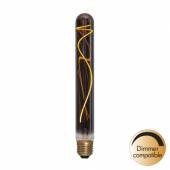 LED Stab-Leuchtmittel E27 T30-225 dimmbar 225x30mm smoke 230V 4W 2100K R&ouml;hre Gl&uuml;hbirne