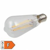 LED Filament Gl&uuml;hlampe E27 350lm 3,5W EXTRA warmwei&szlig; 2200K mit D&auml;mmerungssensor Edison Optik