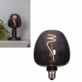 LED Deko Leuchtmittel E27 APPLE SMOKE 40lm 170x125mm(Lx�) filament Dekolicht XL Gl&uuml;hbirne