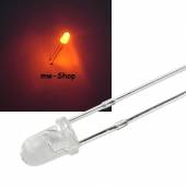 3mm Led orange 4400mcd 30� 605~620nm 2,0-2,2V 20mA