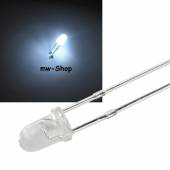200 St&uuml;ck 3mm Leds wei&szlig; typ 3,2V 20mA, 30�