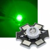 1x HighPower Led 3 Watt GRÜN auf STAR Platine 700mA