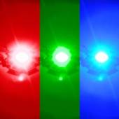 1x HighPower Led 3 Watt RGB auf STAR Platine 3x 350mA