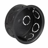  UP-Abzweigdose schwarz  70x36mm Unterputz-Verteiler-Dose, 9 Eingänge 43430