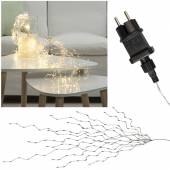   Micro Led Draht-Lichterkette Bouquet 125/360/720 SMDs 230V mit Netzteil Innen
