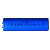 18650 LI-ION 3,7V 2200mAh Ersatz-Akku für Solarartikel Solar-Leuchten Lichterketten & Co Solar Akku