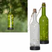 LED Solar Hängeleuchte Flaschenlicht BOTTLE Lichterkette in Flasche