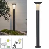 Lichtstarke Solar Wandleuchte VALTA 55/90x17cm mit Bewegungsmelder 15/400lm