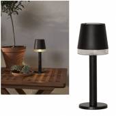  Solar LED Tischleuchte PARVUS 5lm 21x8cm kleine outdoor Tischlampe für Balkon Terrasse & Garten