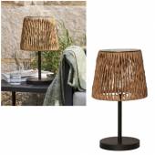  hochwertige Solar Led Tischleuchte CESTA 48x28cm outdoor Tischlampe für Garten Balkon Terrasse