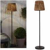 hochwertige Solar Led Standleuchte CESTA 127x28cm outdoor Stehleuchte für Garten Balkon & Terrasse