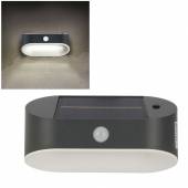 Solar Led Wandleuchte PIRMIN 150lm mit Bewegungsmelder HEITRONIC
