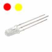 10 St&uuml;ck DUO Leds 5mm ROT / GELB _ 3 Pin Led Bi Color