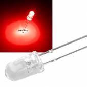5mm Led rot 14000mcd 18 620~625nm 2,0-2,2V 20mA