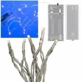 Mini LED Lichterkette blau 10 LEDs batteriebetrieb