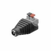 DC Buchse Klemmbefestigung � 5,5 x 2,1mm f&uuml;r Kabelmontage, Stromversorgungsbuchse Kupplung