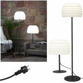 Stand- o. Tischleuchte RHODOS mit E27-Fassung 230V M&ouml;bellampe LED Gartenleuchte IP65