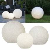 Garten Kugelleuchte 30/40/50cm mit E27-Fassung 230V Gartenkugel IP65