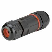 Kabelmuffe 75x27mm wasserdicht IP68 3polig bis 450V 24A Kabelverbinder