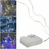 outdoor Micro Led Draht Lichterkette  50/100 SMDs mit TIMER batterie-betrieben Außen 5cm Abstand