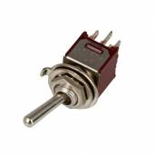 subminiatur Kippschalter SKS-14 2x EIN/AUS/EIN schaltend 250V 1A AC Schalter