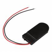   Batteriefach f&uuml;r 2x Knopfzelle CR2032 mit EIN-AUS Schalter, Batteriehalter