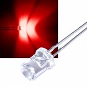 5mm Led concave rot 450mcd 180 ~625nm 1,8-2,1V 20mA rundstrahlend