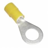 10 RingKabelschuhe GELB M-8 f&uuml;r 4,0-6,0mm� Kabel