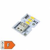  HighPower LED Modul MOD-03E2 30x20mm weiß 150lm 12V DC 1,5W mit OSRAM SMD Leds