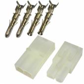 2 Paar TAMIYA Steckerset male/female Stecker Buchse Steckverbinder