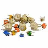 Sortiment mit ca. 20 Trimmkondensatoren Kondensator Kondensatoren