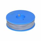 10 Meter flexible Litze / Kabel GRAU 0,25mm²