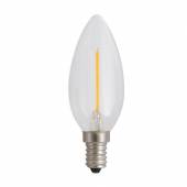 Led Leuchtmittel FILAMENT E14 extra-warmweiß 1800K 60lm 300 230V 1W Kerzen-Form