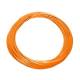 10 Meter flexible Litze / Kabel ORANGE 0,09mm�