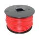 100 Meter flexible Litze / Kabel ROT 0,14mm