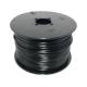 100 Meter flexible Litze / Kabel SCHWARZ 0,14mm�