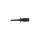 Miniatur Klemm-Pr�fspitze schwarz mini 53mm