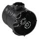   UP-Schalterdose schwarz � 60x62mm Unterputz-Dose Ger�tedose