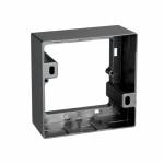 FLAIR Aufputz-Rahmen anthrazit 80x80x35mm