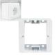 DELPHI Aufputz-Rahmen wei� 80x80x45mm