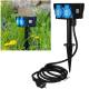 4-fach Garten-Steckdose 10m Kabel IP44 Erdspie� Au�en-Steckdose Strom-Verteiler Outdoor