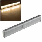 LED Unterbauleuchte WARMWEI&szlig; LUB-ALU10 mit Bewegungsmelder kabellos M&ouml;belleuchte batterie-betrieb