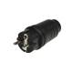    Schutzkontakt Gummi-Stecker IP44 230V Spritzwassergeschtzt Auen Outdoor