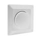 MILOS Led / Halogen Dimmer wei� matt f�r Led Lampen 230 V / 3-60 W Unterputz UP 2-Draht Technik
